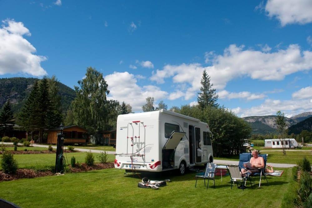 Solvgarden Camping Rysstad Exterior foto